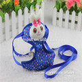 Cartoon chest and back new harness leash pet carriers dog rope pet supplies wholesale